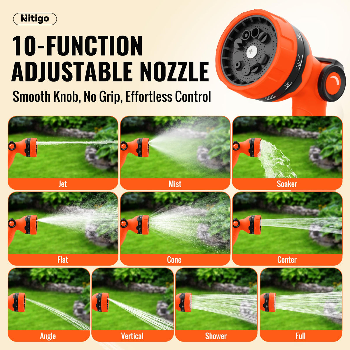 Ultra Lightweight Garden Hose 100FT W496