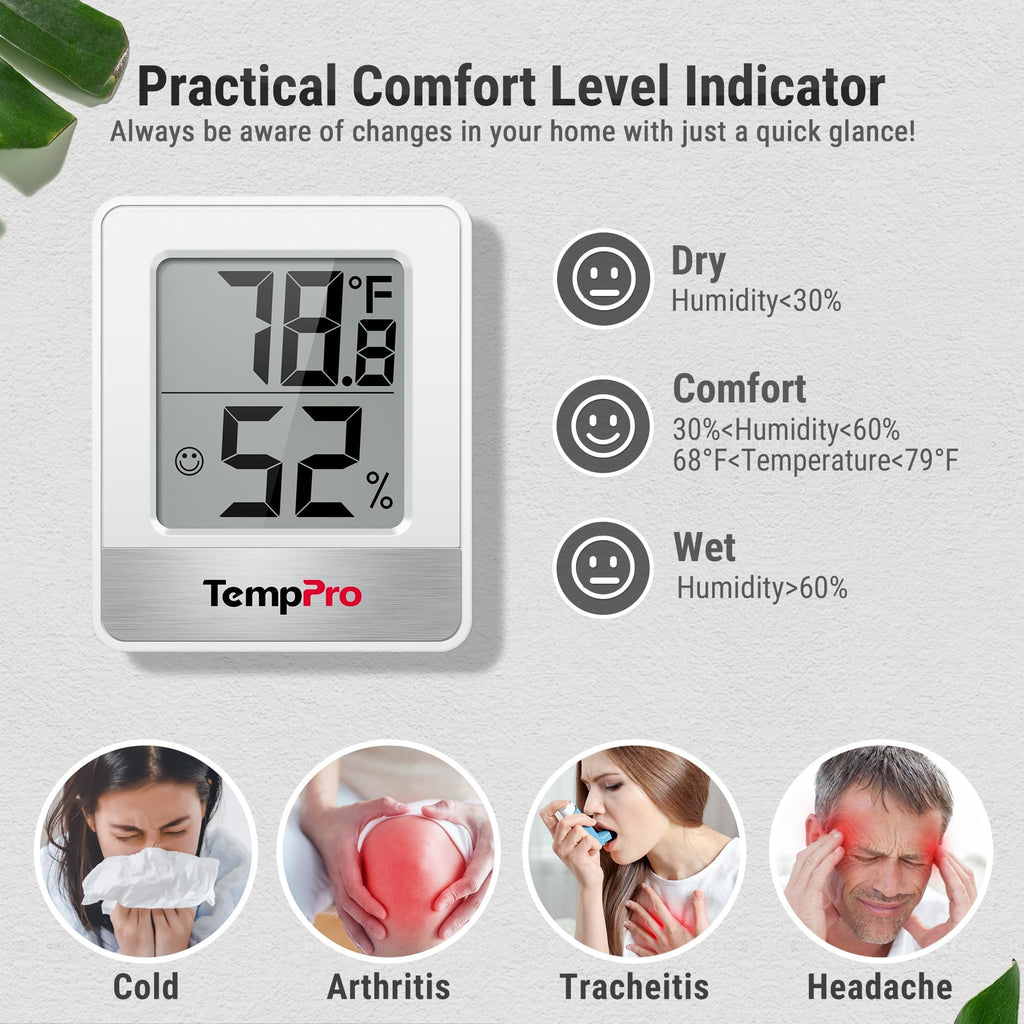 Digital Hygrometer Indoor Thermometer Y7144