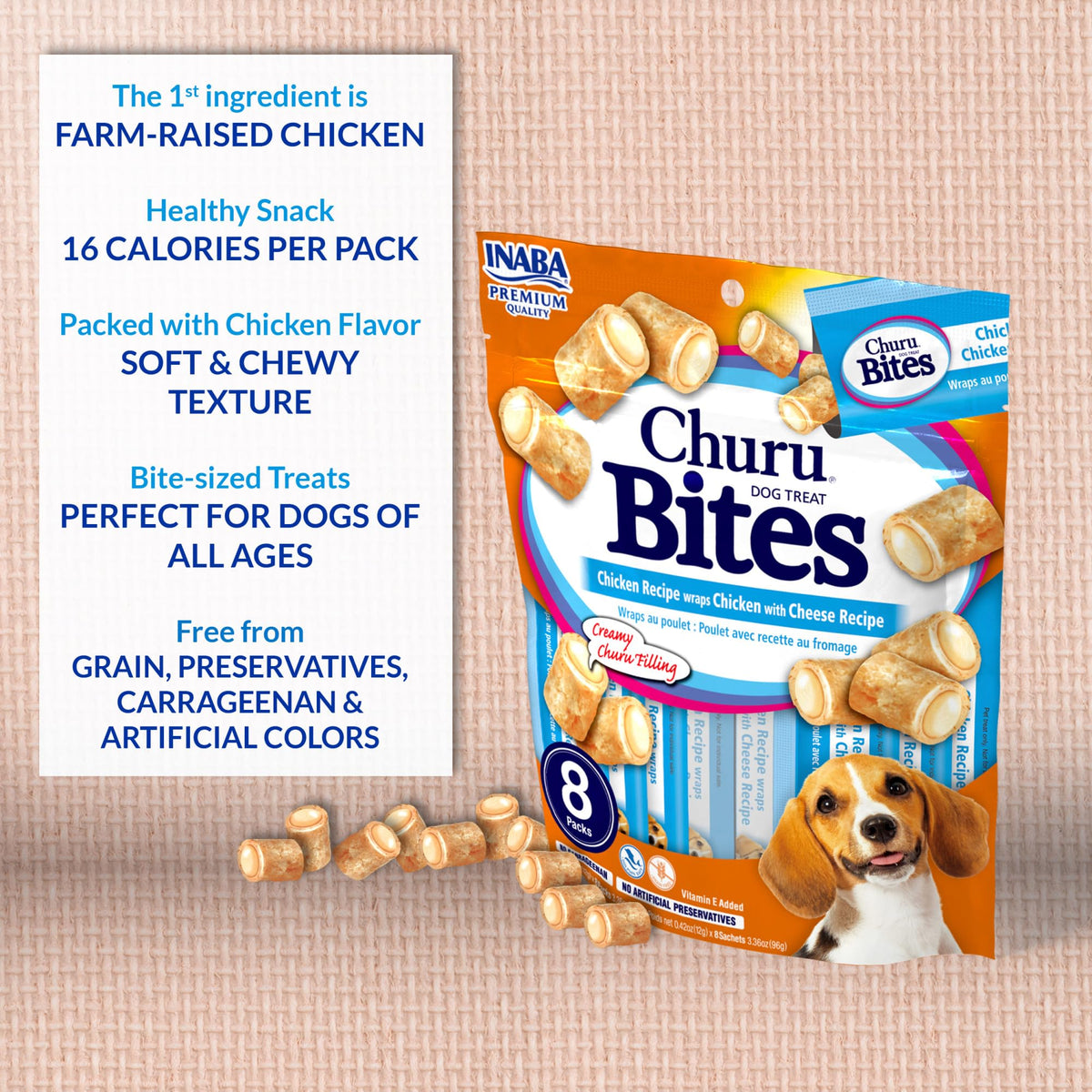 Soft & Chewy Dog Treats with Vitamin E, 20 Tubes V282485
