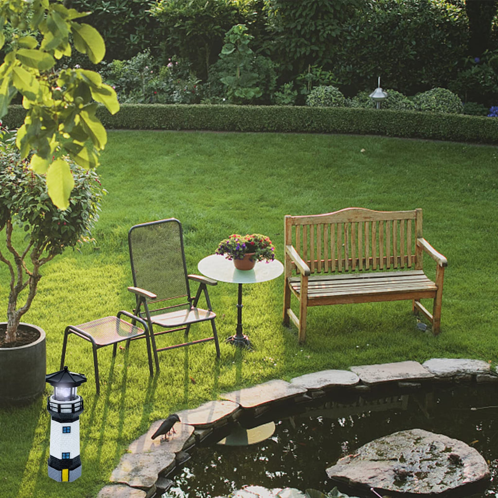Solar Powered Rotating Garden Statue X426409