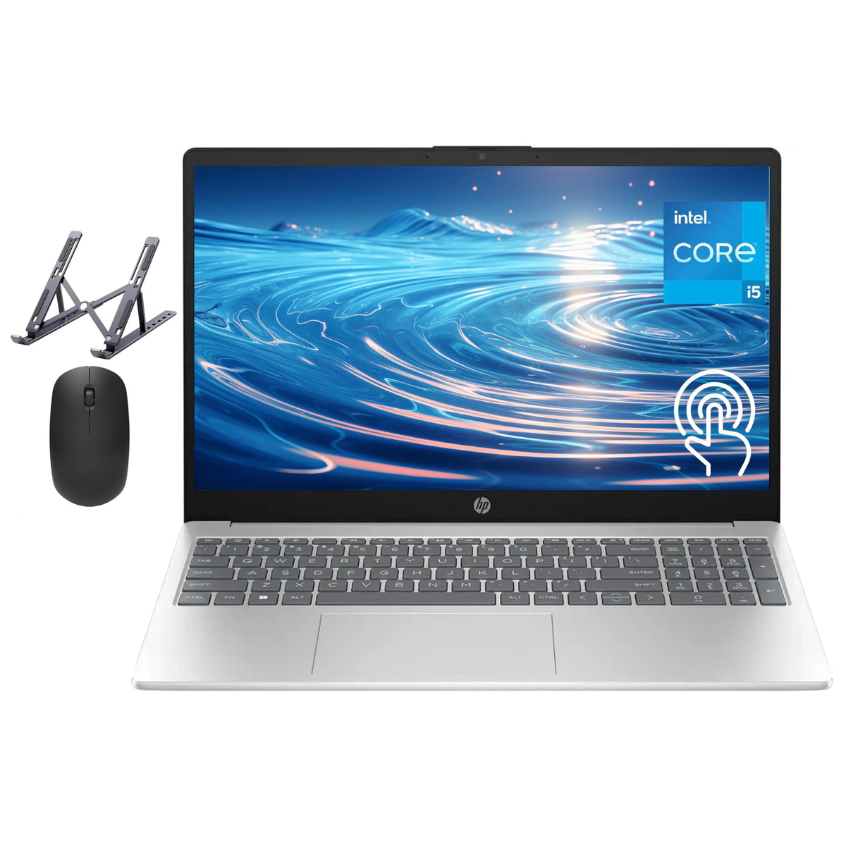 15.6" Touchscreen Laptop, Intel Core i5, 16GB RAM, 512GB SSD, Silver F1126