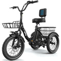 1200W Folding 3 Wheel Electric Trike V482