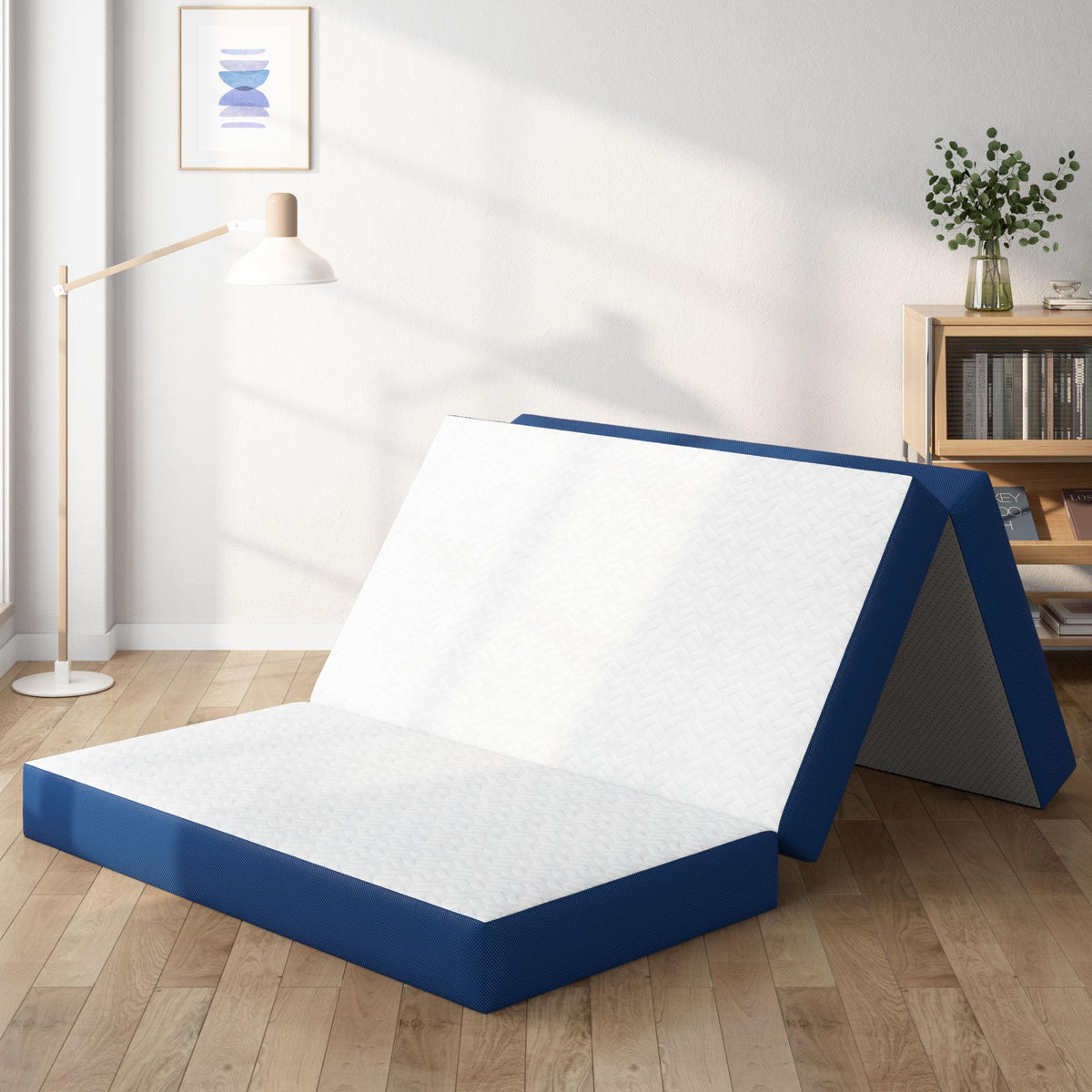Queen 6 Inch Gel Memory Foam Trifold Mattress S930835