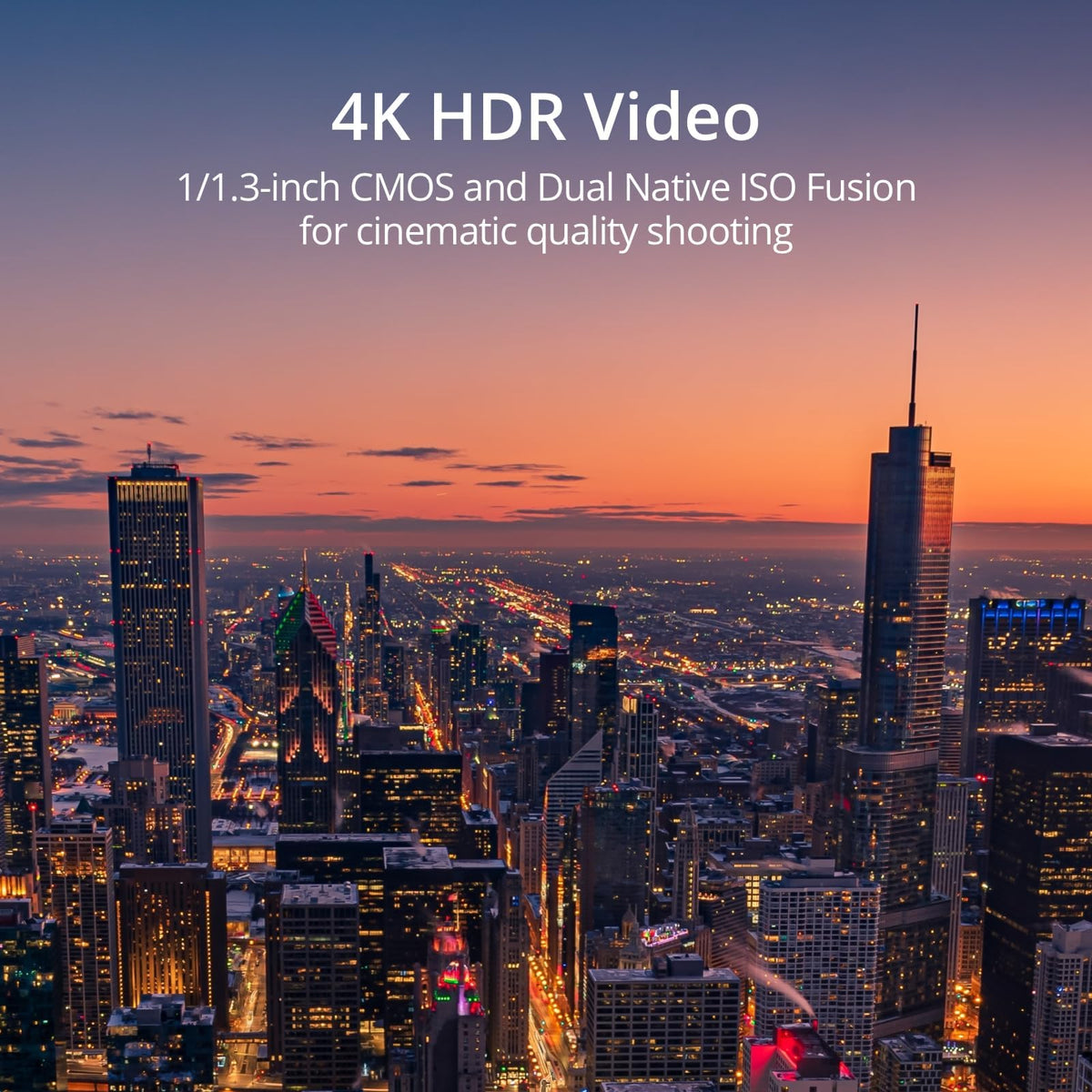 Lightweight 4K HDR Camera Drone with 38-min Flight Time V374