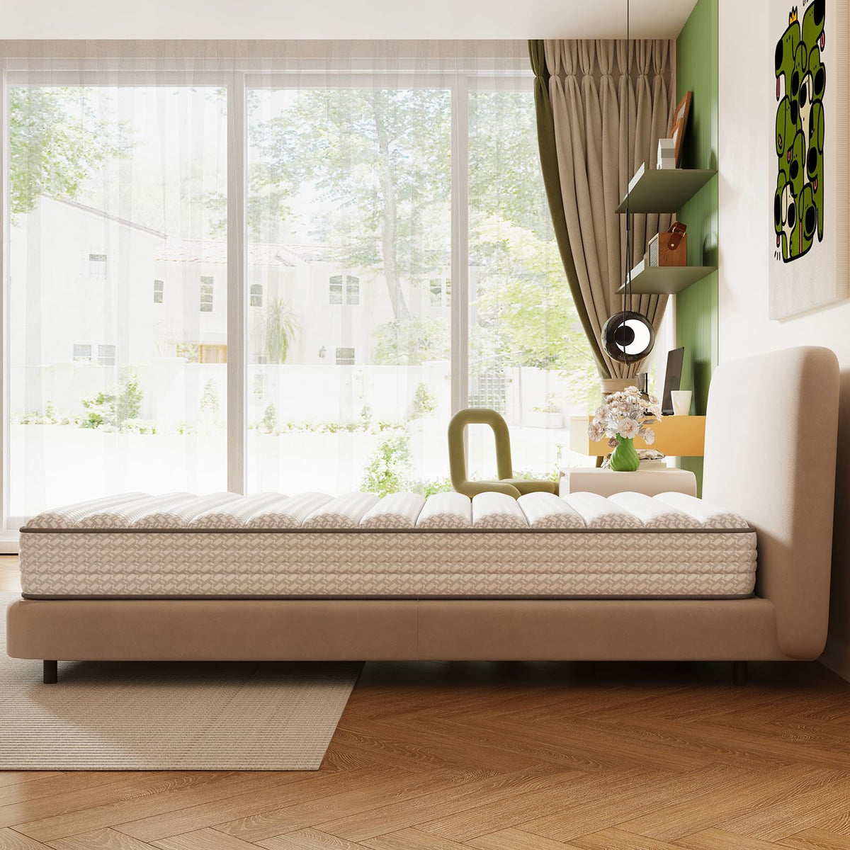 6 Inch Twin Size Hybrid Mattress G1047