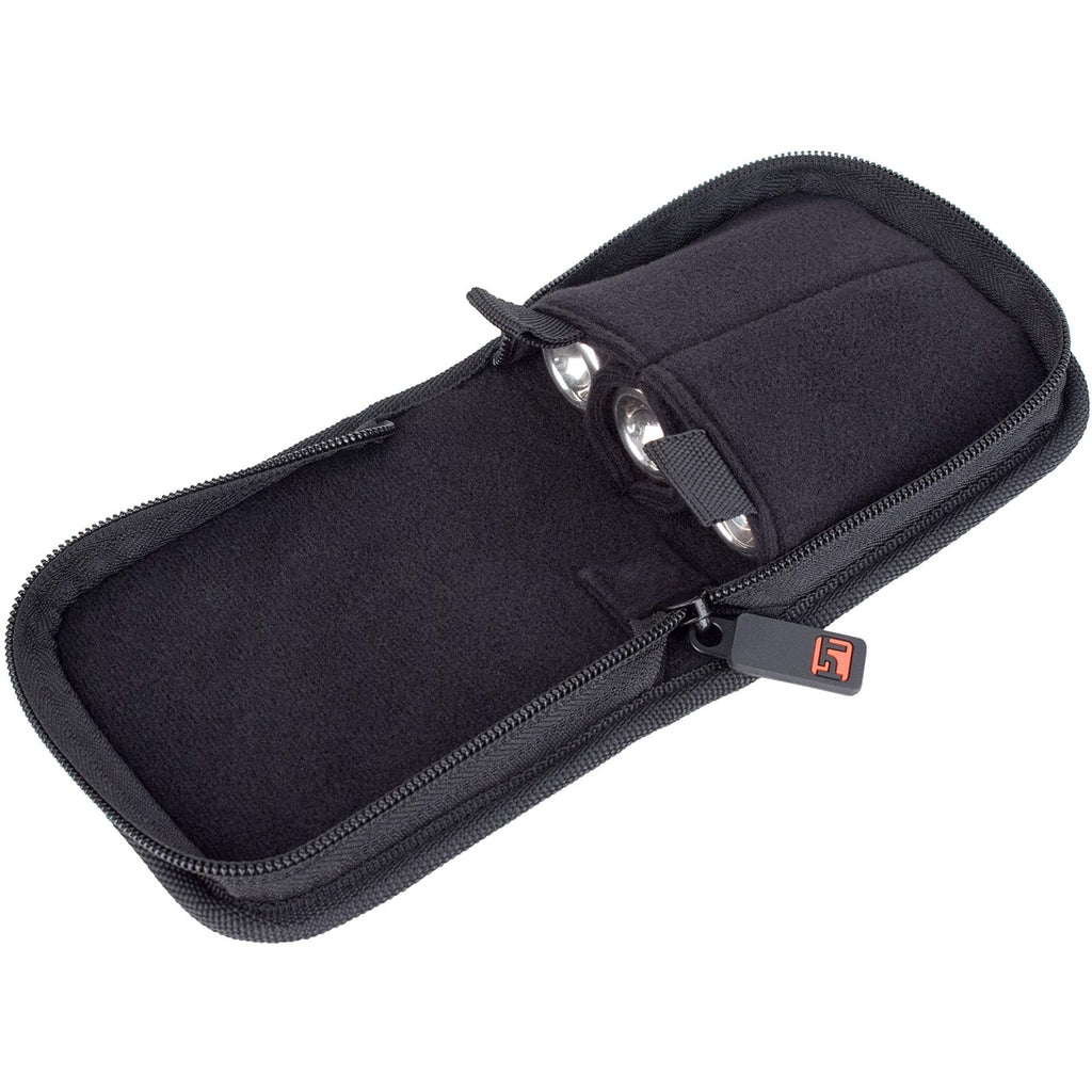 Trumpet/Small Brass 3-Piece Nylon Mouthpiece Pouch with Zipper Closure X2245