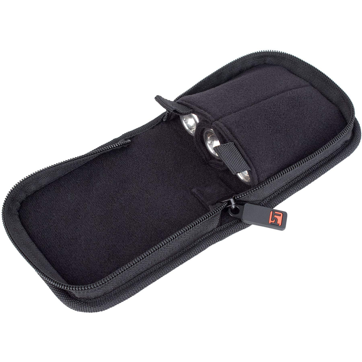 Trumpet/Small Brass 3-Piece Nylon Mouthpiece Pouch with Zipper Closure X2245