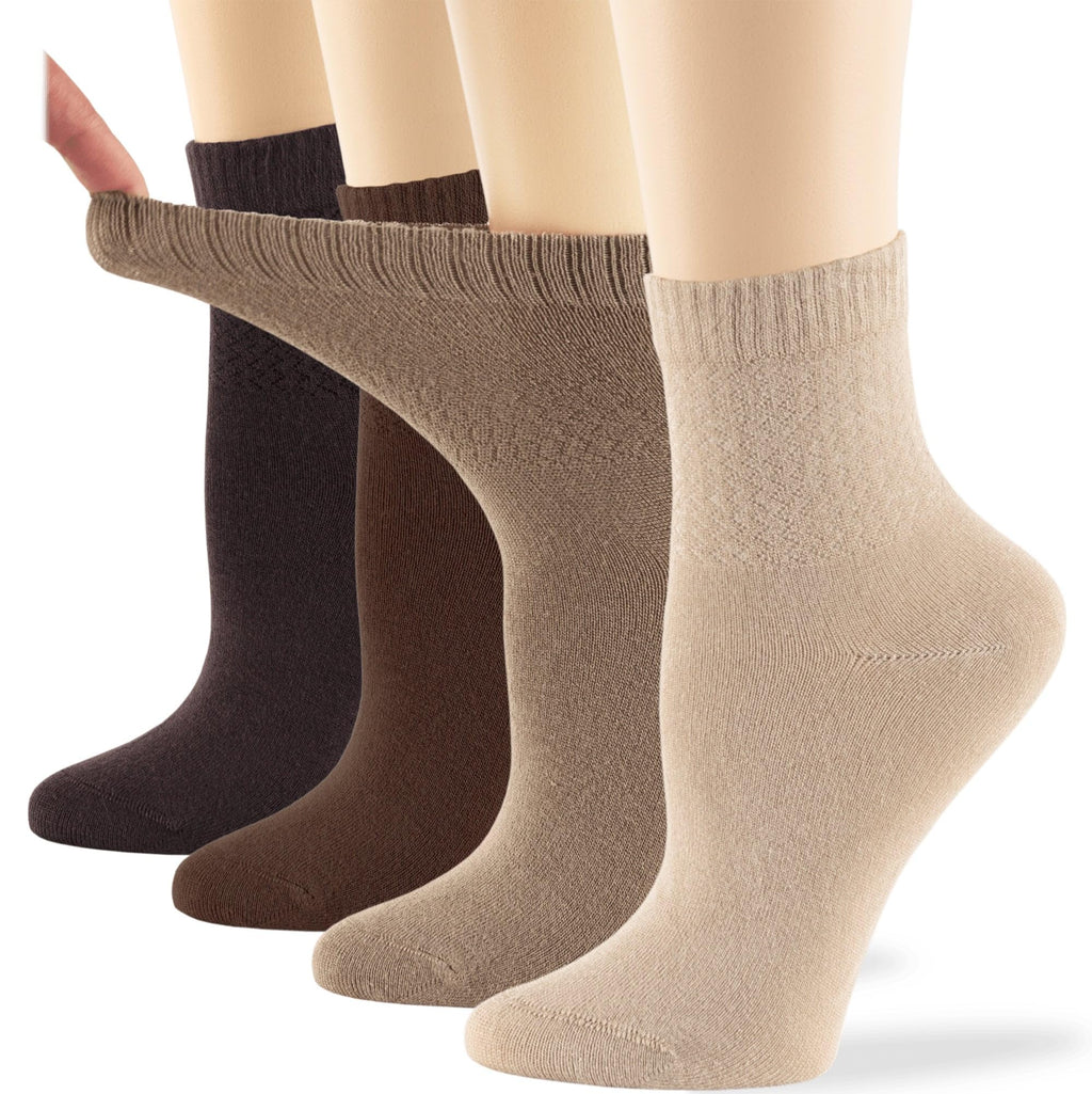 Viscose Bamboo Diabetic Socks 4 Pack I575