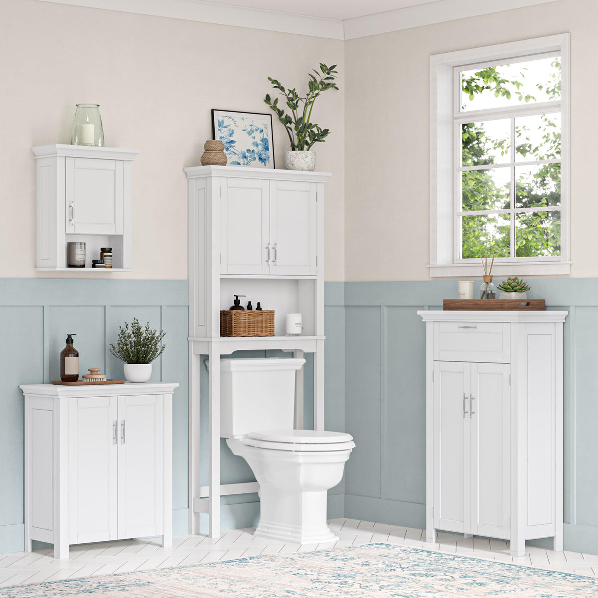 White Wall Mount Medicine Cabinet X479966