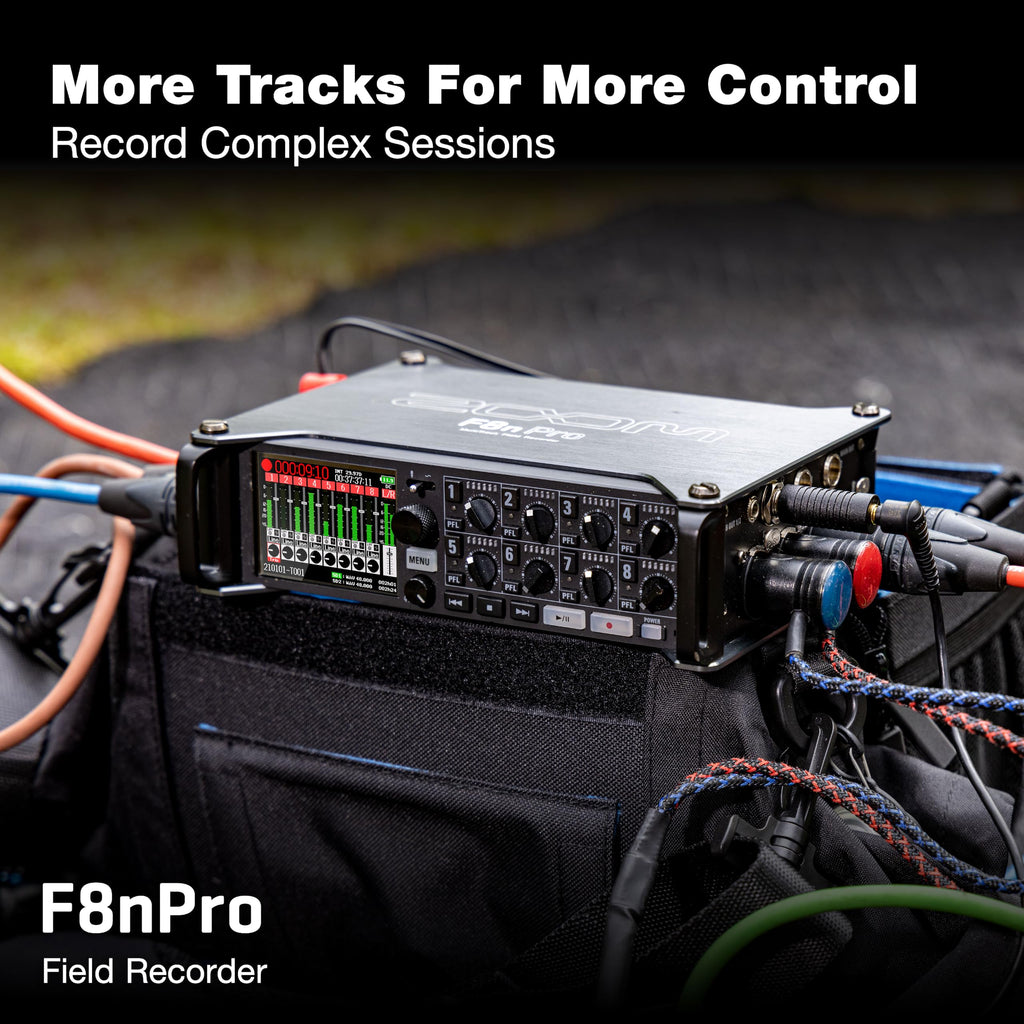 Field Recorder with 8 Inputs & 10 Tracks L30542