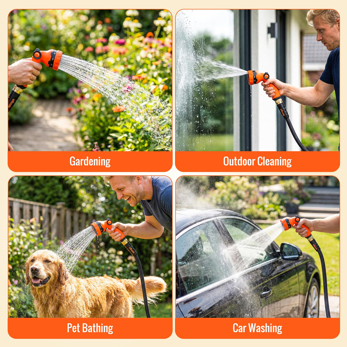 Ultra Lightweight Garden Hose 100FT W496