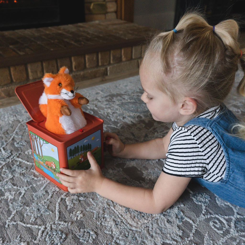 Plush Pop-Up Jack in the Box X1716