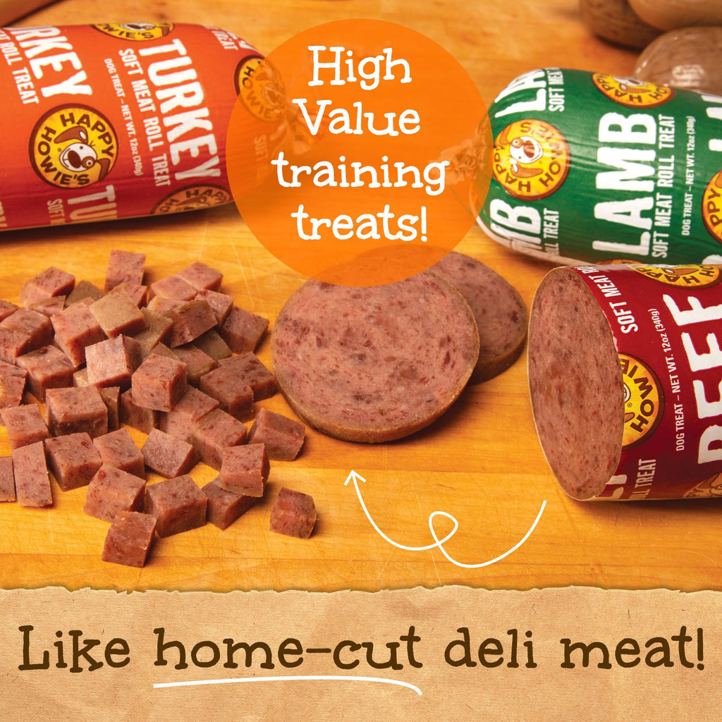 Beef Soft Meat Roll Treat 12 Oz (Pack of 4) O2267
