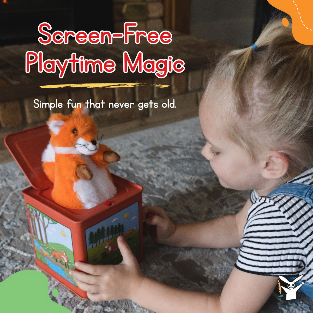 Plush Pop-Up Jack in the Box X1716